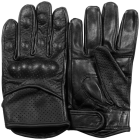 Low-Profile Hard Knuckle Gloves - Black Medium