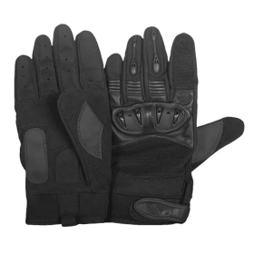 Clawed Hard Knuckle Shooter's Gloves - Black 2XL