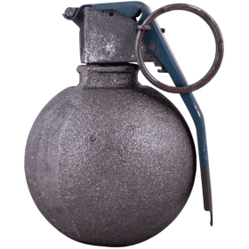 2 Pc "Dummy" Baseball Grenade Metal