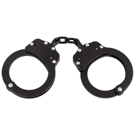 Professional Double-Lock Handcuffs - Black
