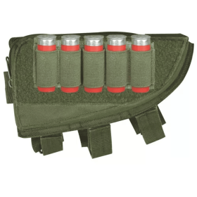 Butt Stock Cheek Rest Shotgun - Right - Olive Drab