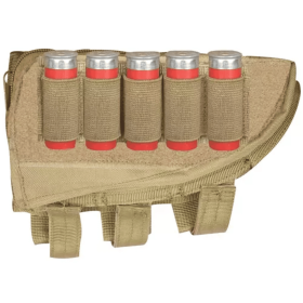 Butt Stock Cheek Rest Shotgun - Right - Coyote