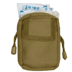 Small 1st Aid Pouch With Contents - Coyote