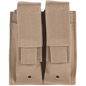 Dual Pistol Mag Pouch - Coyote