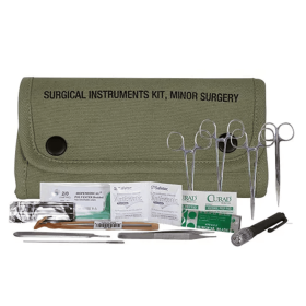 Surgical Instrument Kit - Olive Drab
