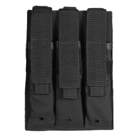 Triple MP5 Mag Pouch - Black