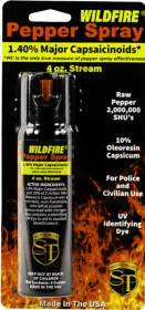 Wildfire 1.4% Mc 4Oz Pepper Spray Stream