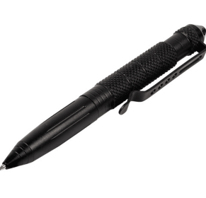 Tactical Black Twist Pen With Extra Refill