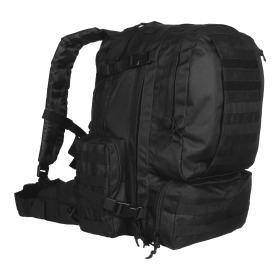 AXO VORTEX70 TACTICAL BACKPACK (Color: Black, size: 22" x 16.25" x 12")