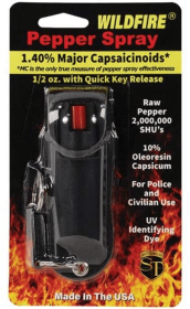 Wildfire 1.4% Mc 1/2 Oz Halo Rhinestone Holster (Color: Black)