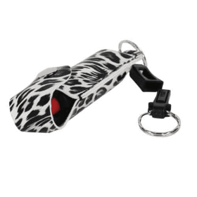 Pepper Shot 1.2% Mc 1/2 Oz Halo Holster (Color: Leopard Black/White)