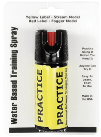 2 Oz Inert Practice Defensive Spray (Color: Stream)