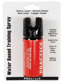 2 Oz Inert Practice Defensive Spray (Color: Fogger)