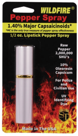 Wildfire 1.4% Mc Lipstick Pepper Spray (Color: Pink)
