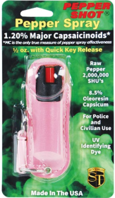 Pepper Shot 1.2% Mc 1/2 Oz Halo Holster (Color: Pink)