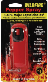 Wildfire 1.4% 1/2Oz Halo Holster (Color: Red)