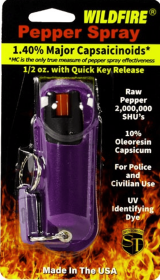 Wildfire 1.4% 1/2Oz Halo Holster (Color: Purple)