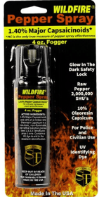 Wildfire 1.4% Mc 4 Oz Pepper Spray (Color: Fogger)