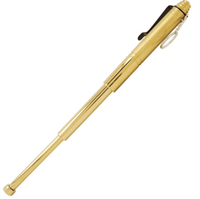 12 Inch Steel Baton (Color: Gold)
