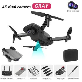 E99pro2 Rc Drone 1080P 4k HD Camera WiFi Fpv Drone Dual Camera Quadcopter Real-time Transmission Helicopter Toys Birthday Gift (Ships From: China, Color: 10 Quadcopter)